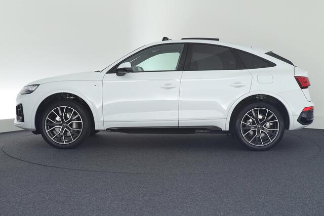 Audi Q5 Sportback 55 TFSIe 367pk 2x S-Line Camera Stoelverwarming Panoramadak Virtual Cockpit