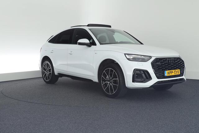 Audi Q5 Sportback 55 TFSIe 367pk 2x S-Line Camera Stoelverwarming Panoramadak Virtual Cockpit