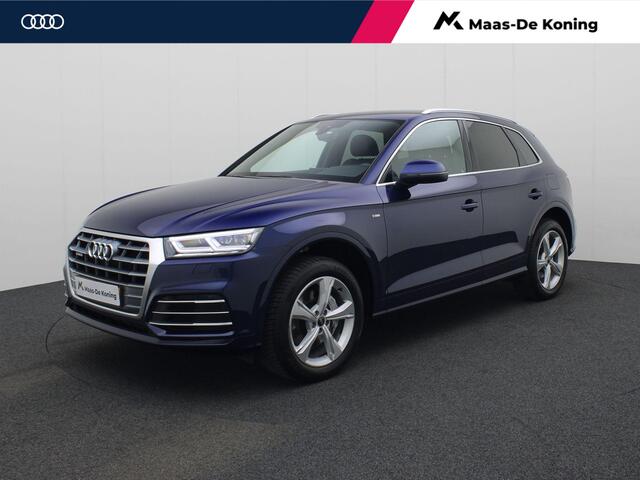 Audi Q5 50 TFSIe 220kW/299PK quattro S Line · Drive select · Trekhaak · Stoelverwarming ·