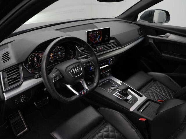 Audi Q5 55 TFSI e 367 pk S-tronic quattro Competition / S-Line | Panoramadak | Valcona leder | Bang & Olufsen | Matrix LED | Geheugenstoel | Rondomzicht camera