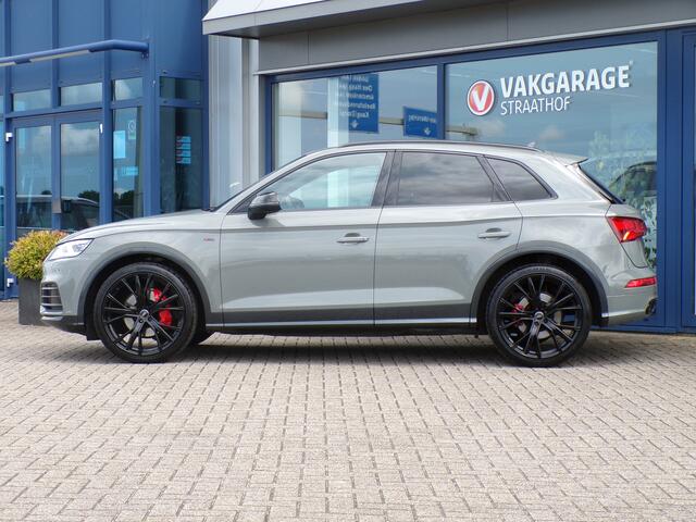 Audi Q5 2.0 TFSI Quattro S-Line Black Edition, Trekhaak / Carplay + Android Auto / 22' Velgen / Full LED / PDC / Stoelverwarming