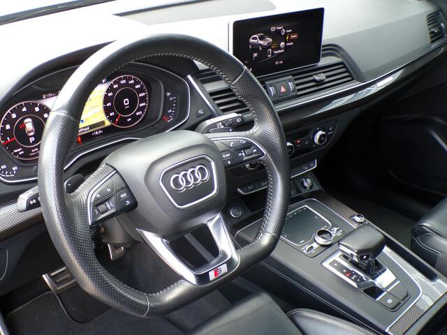 Audi Q5 2.0 TFSI Quattro S-Line Black Edition, Trekhaak / Carplay + Android Auto / 22' Velgen / Full LED / PDC / Stoelverwarming
