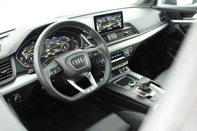 Audi Q5 55 TFSI e 367pk quattro S-Line Competition Keyless B&O 360Camera Leder Stoelverwarming Virtual Cockpit Matrix Led Panoramadak Navigatie