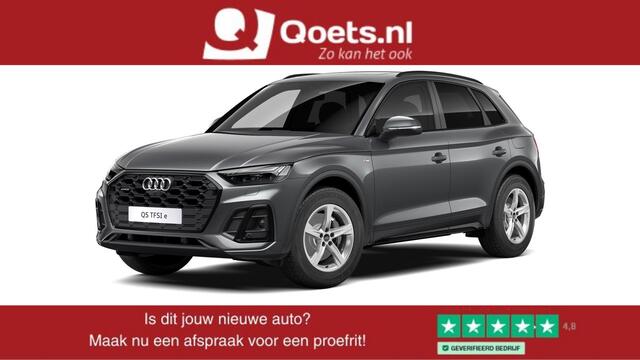 Audi Q5 50 TFSI e S edition S line interieur - Panoramadak - Optiekpakket zwart - Sportstoelen - Stoelen vóór verwarmbaar - Assistentiepakket Parking - Cruise control - Wegrijassistent - Comfortsleutel - Audi drive select -