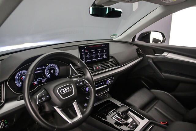 Audi Q5 50 TFSI e Advanced edition | Cruise | Matrix Led | Full Map | Leder | Stoelverwarming | Sportstoelen | Camera | Virtual cockpit |
