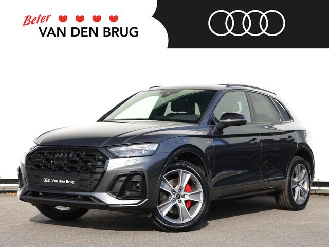 Audi Q5 S edition Competition 55 TFSI e 367pk | Pano | B&O | Keyless | 360° camera | Elek. bes. stoel | Adaptive Cruise | Dodehoekdetectie | 20" Velgen