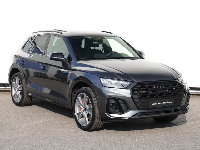Audi Q5 S edition Competition 55 TFSI e 367pk | Pano | B&O | Keyless | 360° camera | Elek. bes. stoel | Adaptive Cruise | Dodehoekdetectie | 20" Velgen