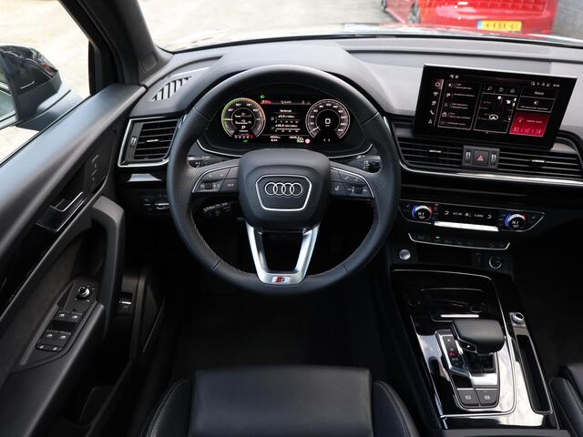 Audi Q5 S edition Competition 55 TFSI e 367pk | Pano | B&O | Keyless | 360° camera | Elek. bes. stoel | Adaptive Cruise | Dodehoekdetectie | 20" Velgen