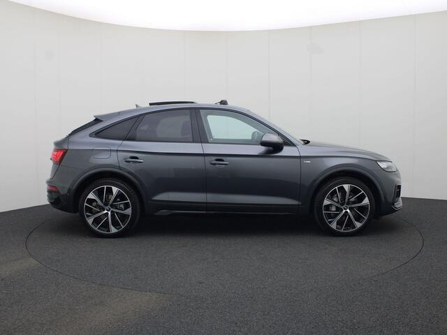 Audi Q5 Sportback 55 TFSIe 270kW/367PK S edition · Panoramadak · Leder · Apple Car Play · Camera · Trekhaak