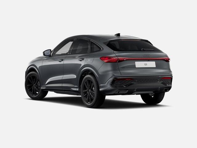 Audi Q5 Sportback 2.0 TFSI e-hybrid quattro S edition 299 PK · Tech plus · Adaptieve luchtvering · Glazen panoramadak · 20" LM Velgen