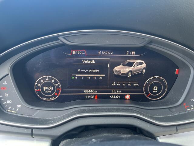 Audi Q5 2.0 TFSI quattro 2x S-Line / AUTOMAAT/ PANO/ 252 PK/ PARK. SENSOR. V+A/ CAMERA/ DIGITAL DASH/ DRIVE SELECT/ STANDKACHEL/ CRUISE/ ELEK. ACHTERKLEP/ STOEL VERWARM. V+A/ MEMORY SEAT/ KEYLESS/ BLUETOOTH/ NAVI/ CLIMA/ LED