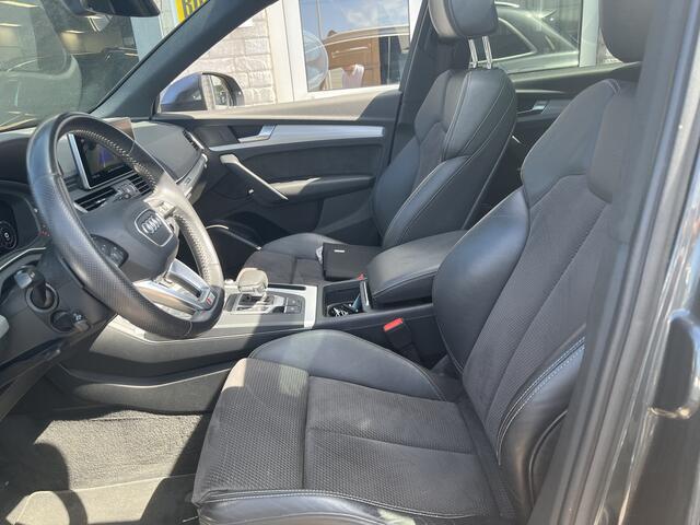 Audi Q5 2.0 TFSI quattro 2x S-Line / AUTOMAAT/ PANO/ 252 PK/ PARK. SENSOR. V+A/ CAMERA/ DIGITAL DASH/ DRIVE SELECT/ STANDKACHEL/ CRUISE/ ELEK. ACHTERKLEP/ STOEL VERWARM. V+A/ MEMORY SEAT/ KEYLESS/ BLUETOOTH/ NAVI/ CLIMA/ LED