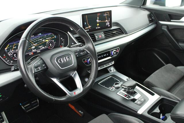 Audi Q5 2.0 TFSI 252pk S-Tronic quattro 2x S-Line Panoramadak Stoelverwarming Virtual Cockpit Navigatie