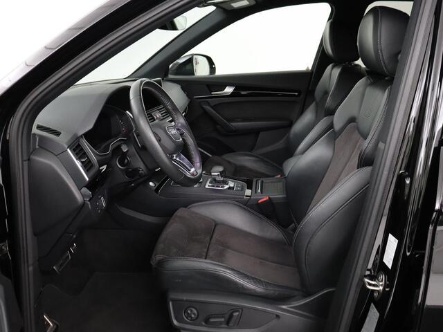 Audi Q5 2.0 TFSI quattro S Line | Stoelverwarming | Carplay | Half leder | Sportstoelen | Full LED | Navigatie | Achterbankverwarming | Park Assist | Virtual Cockpit