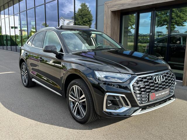 Audi Q5 Sportback 50 TFSI e S-line | Panoramadak | Leder | Adapt. Cruise | Camera | Rijklaar incl. garantie