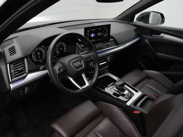 Audi Q5 Sportback 55 TFSI e 367 pk S-tronic S edition | Rondomzicht camera | Matrix LED koplampen | Standkachel | Adaptive cruise | Sportstoelen | Optiekpakket zwart | 20 inch