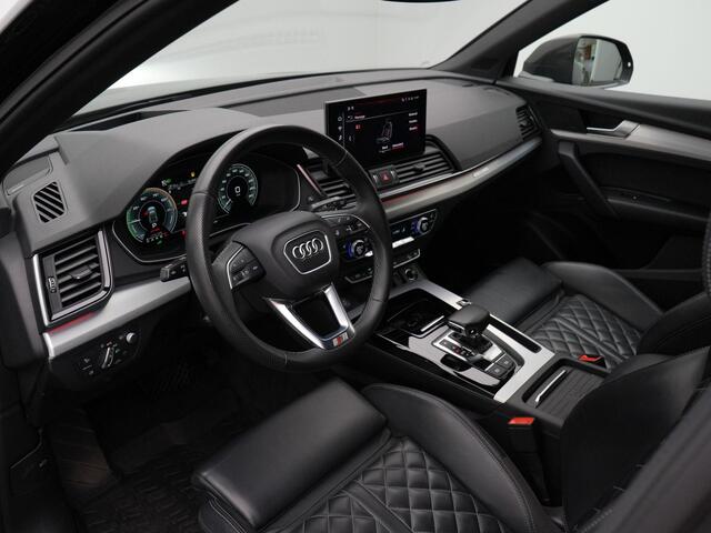 Audi Q5 55 TFSI e 367 pk S-tronic quattro S edition | Panoramadak | Luchtvering | Head-Up Display | 360 Camera | Bang & Olufsen | 19 inch