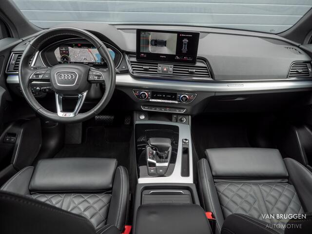 Audi Q5 55 TFSI e S-Line Pano Lucht Trekh RS-Stoelen HUD Massage BTW