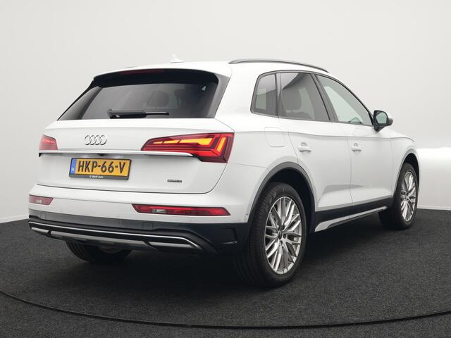 Audi Q5 50 TFSI e Pro Line Quattro Plug In Hybrid 299pk Dealer O.H. PHEV | Alcantara Sportstoelen Memory | Matrix LED Koplampen | Head Up | 360 Camera | Navigatie | Virtual | DAB | L.M. 20" |