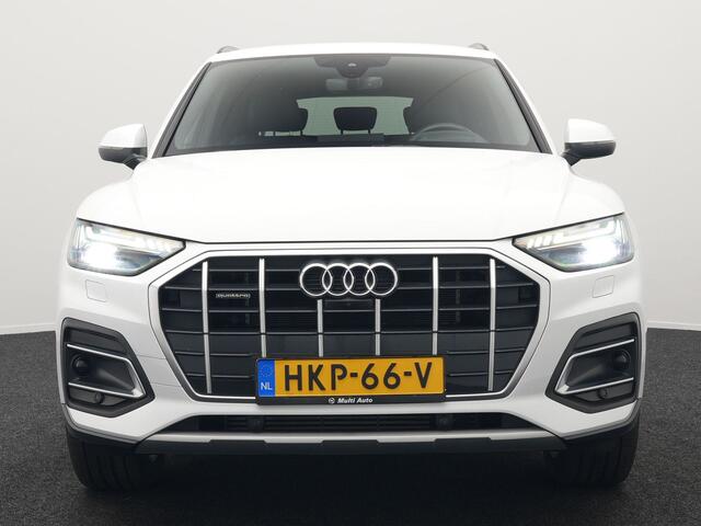 Audi Q5 50 TFSI e Pro Line Quattro Plug In Hybrid 299pk Dealer O.H. PHEV | Alcantara Sportstoelen Memory | Matrix LED Koplampen | Head Up | 360 Camera | Navigatie | Virtual | DAB | L.M. 20" |