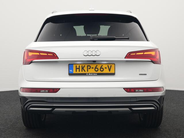 Audi Q5 50 TFSI e Pro Line Quattro Plug In Hybrid 299pk Dealer O.H. PHEV | Alcantara Sportstoelen Memory | Matrix LED Koplampen | Head Up | 360 Camera | Navigatie | Virtual | DAB | L.M. 20" |