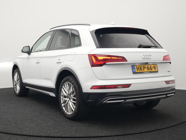 Audi Q5 50 TFSI e Pro Line Quattro Plug In Hybrid 299pk Dealer O.H. PHEV | Alcantara Sportstoelen Memory | Matrix LED Koplampen | Head Up | 360 Camera | Navigatie | Virtual | DAB | L.M. 20" |