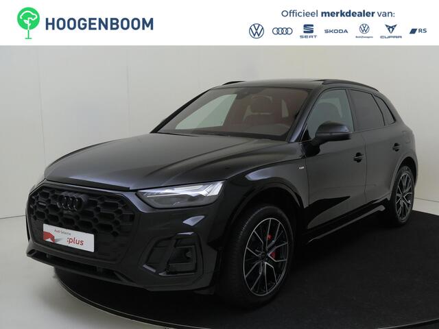 Audi Q5 55 TFSI e S edition Competition | Panoramadak | Trekhaak | 360 camera | Bang & Olufsen | Lederen bekleding 'Valcona' | Parkeerasisstent | Stoel- en stuurwielverwarming | Dodehoek detectie | Navigatie Plus |