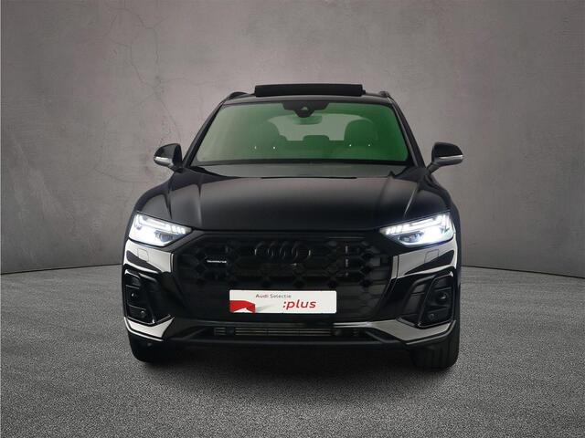 Audi Q5 55 TFSI e S edition Competition | Pano | B&O | Trekhaak | Matrix | ACC | 360 Camera | Optiek Zwart | Tour | City | Parking |