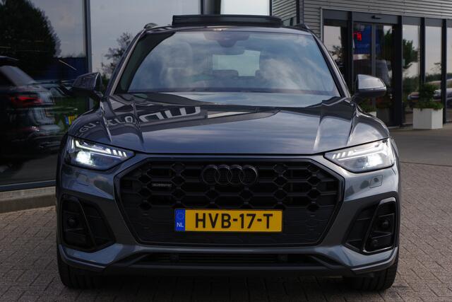 Audi Q5 55 TFSI e Quattro Competition 367 PK PHEV, Luchtvering, Panoramadak, RS-Leder, Elek. Trekhaak