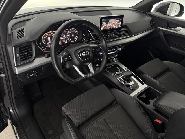Audi Q5 55 TFSI e Quattro S-line 327PK Camera LED Virtual ACC Clima Navi 20"LMV PDC