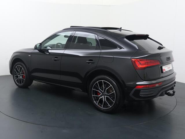 Audi Q5 Sportback 55 TFSI e S edition Competition | 367 PK | SoH 96% |Trekhaak | Panoramadak | B & O Premium | Lederen bekleding | Matrix koplampen | S line |