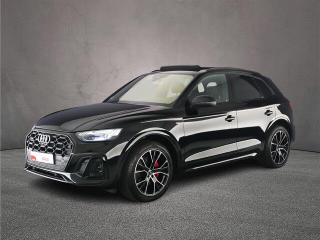 Audi Q5 50 TFSI e S edition | Pano | Luchtvering | B&O | Matrix | 360 Camera | Cruise | Optiek zwart | Ambient lighting |