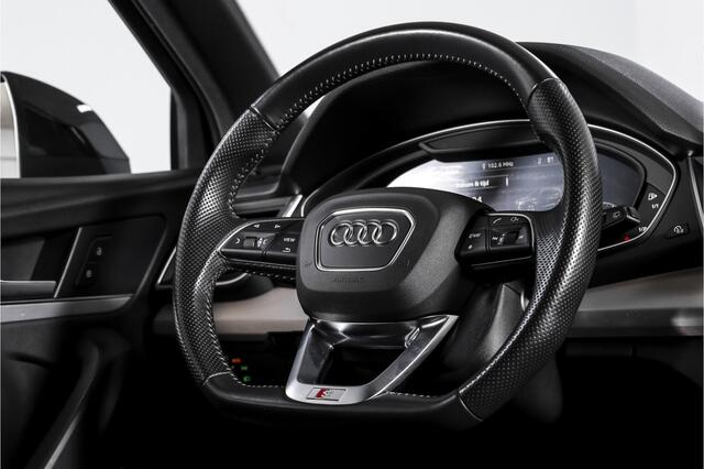 Audi Q5 50 TFSI e quattro S edition - Automaat | 2x S-Line | Dig.Cockpit | Cruise | Stoelverw. | PDC | NAV+App.Connect | Auto.Airco | Elek.Trekhaak | LM 19" |