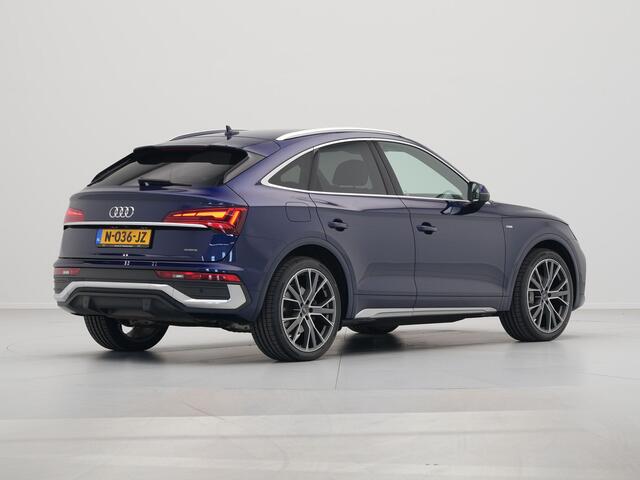 Audi Q5 Sportback 50 TFSI e 265pk S-Tronic S Line edition Luchtvering Navigatie Luchtvering Camera Stoelverwarming