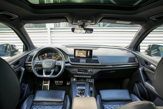 Audi Q5 3.0 TDI quattro SQ5 Panoramadak Luchtvering B&O Carbon Adapt. Cruise 360Cam Memory 21''LM