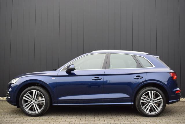Audi Q5 2.0 TFSi 252pk Automaat Quattro S-Line LED | Panoramadak | Virtual | 2x S-Line | Leder/Alcantara | Luchtvering | Dealer Onderhouden!!