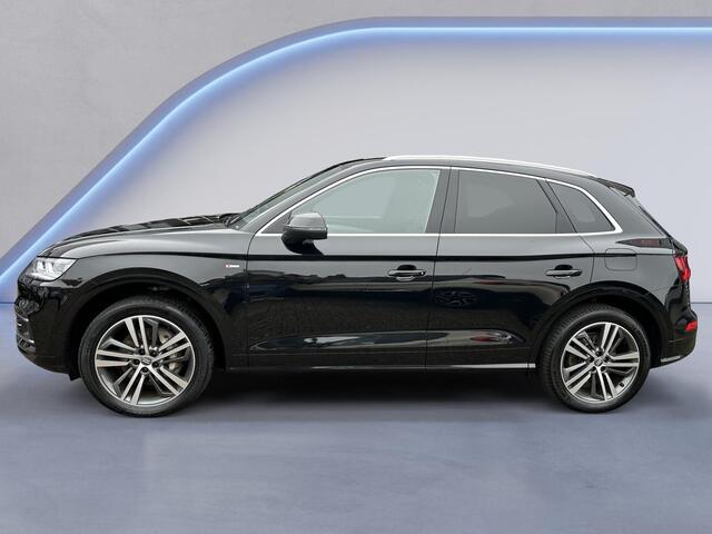 Audi Q5 55 TFSI e quattro S Line /Apple Carplay/BTW/Camera Achter/Stoelmassage/Stoelverw./Cruise&Clima control/20'' LMV/Isofix/Elek. trekhaak (MET GARANTIE*)