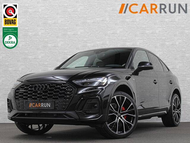 Audi Q5 Sportback 40 TFSI Benzine S-Line | ACC | Sfeerverlichting | Keyless-Entry | Matrix-LED | Virtual-Cockpit | Tour-Pakket | Black-Optic | Camera | Beker-Clima | 3-Zone Clima | Draadloos Laden | Zonwering | 6 mnd. BOVAG Garantie |