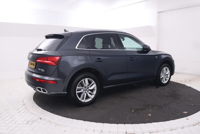 Audi Q5 Sportback 55 TFSI e S edition Panorama schuif/kantel, Stoelverwarming, Leer, Trekhaak,