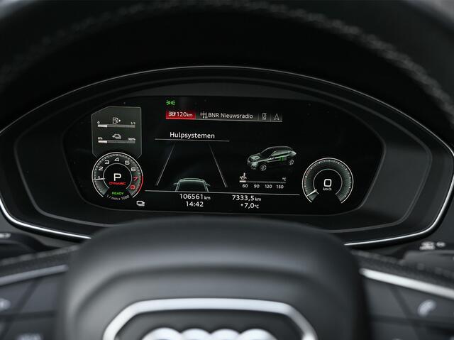 Audi Q5 Sportback 50 TFSI e S edition · Adaptive Cruise · Memory Seats · Bang & Olufsen Sound · Stoelverwarming · Leder · Keyless · Panoramadak · 360 Camera · EL. Trekhaak