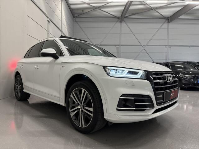 Audi Q5 55 TFSI e quattro Competition PANO/RS-LEER/B&O/ACC/360CAMERA/VIRTUAL/MATRIX/SFEER/KEYLESS/20"AUDI-SPORT/PRIVACY/PARK-ASSIST/GLETSCHERWEISS PARELMOER/VOLLEDIGE AUDI DEALER HISTORIE