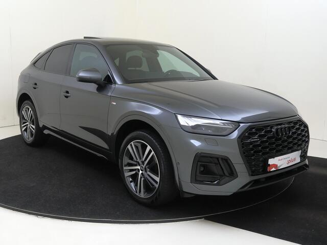Audi Q5 Sportback 50 TFSI e S edition | Panoramadak | Trekhaak | 360 camera | Lederen bekleding 'Valcona' | Bang & Olufsen | Adaptieve cruise control | Keyless |