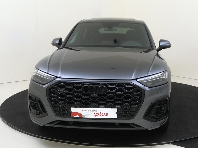 Audi Q5 Sportback 50 TFSI e S edition | Panoramadak | Trekhaak | 360 camera | Lederen bekleding 'Valcona' | Bang & Olufsen | Adaptieve cruise control | Keyless |