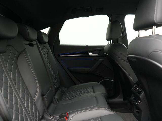 Audi Q5 Sportback 55 TFSI e Quattro 2x S-Line Plug In Hybrid 367pk PHEV | Luchtvering | Sfeerverlichting | Bang & Olufsen | Valcona Sportstoelen Verwarmd | Camera | Apple Carplay | Virtual | Keyless | Navigatie | DAB | 20"L.M |