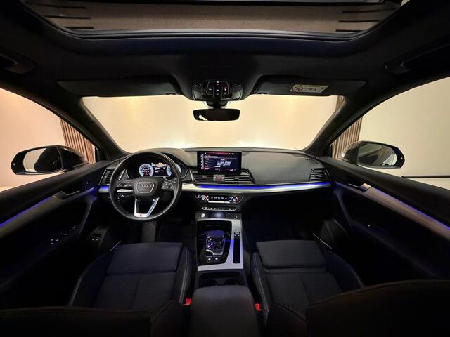 Audi Q5 Sportback 55 TFSI e S edition Competition Pano|B&O|360 Camera|Luchtvering|Trekhaak|Head Up|