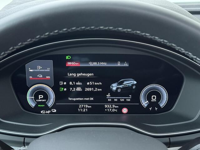 Audi Q5 55 TFSI e S edition Competition | 367 PK | SoH 95% | Trekhaak | Panoramadak | Matrix LED koplampen | S line | Adaptive cruise control |