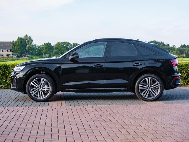Audi Q5 Sportback S line Comp 50 TFSIe quattro S tronic | Panodak | Volleder | Virtual Cockpit | Adap Cruise | Park Pack | Zwart optiek | Matrix Led | Ass. Pack | Etc..