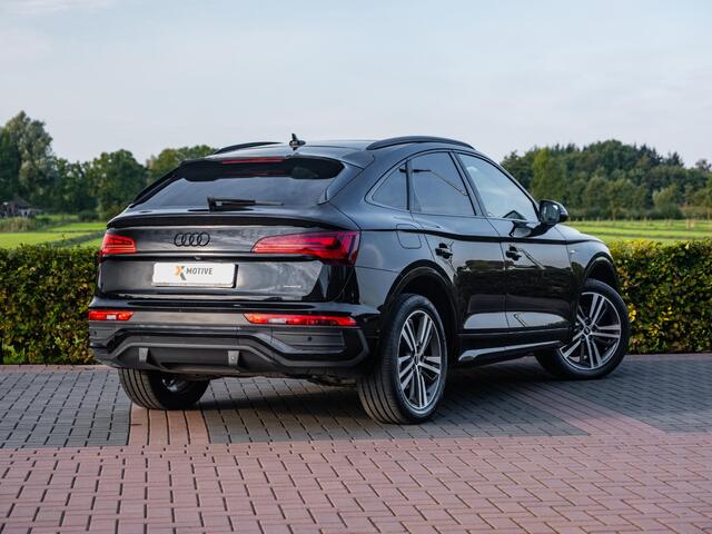 Audi Q5 Sportback S line Comp 50 TFSIe quattro S tronic | Panodak | Volleder | Virtual Cockpit | Adap Cruise | Park Pack | Zwart optiek | Matrix Led | Ass. Pack | Etc..