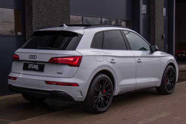 Audi Q5 50 TFSI e S edition | Competition | S-Line | Pano | Matrix LED | Luchtvering | 21 Inch Performance | Black Pack | Camera | Carplay | ACC | Dodehoek | HillHold | Sfeer | Leder | Lane Assist | Dealer Onderhouden | 1 Eigenaar | BTW | Garantie