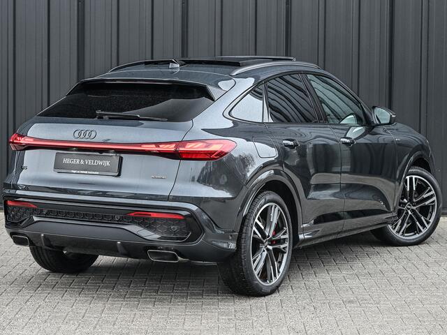 Audi Q5 Sportback 2.0 TFSI e-hybrid quattro S edition Competition 368pk | Luchtvering S-Seats | Panoramadak | Trekhaak | Digital Oled | Adaptive Cruise | Tech Plus | 360 Camera | Memory | Ambiance interieur |